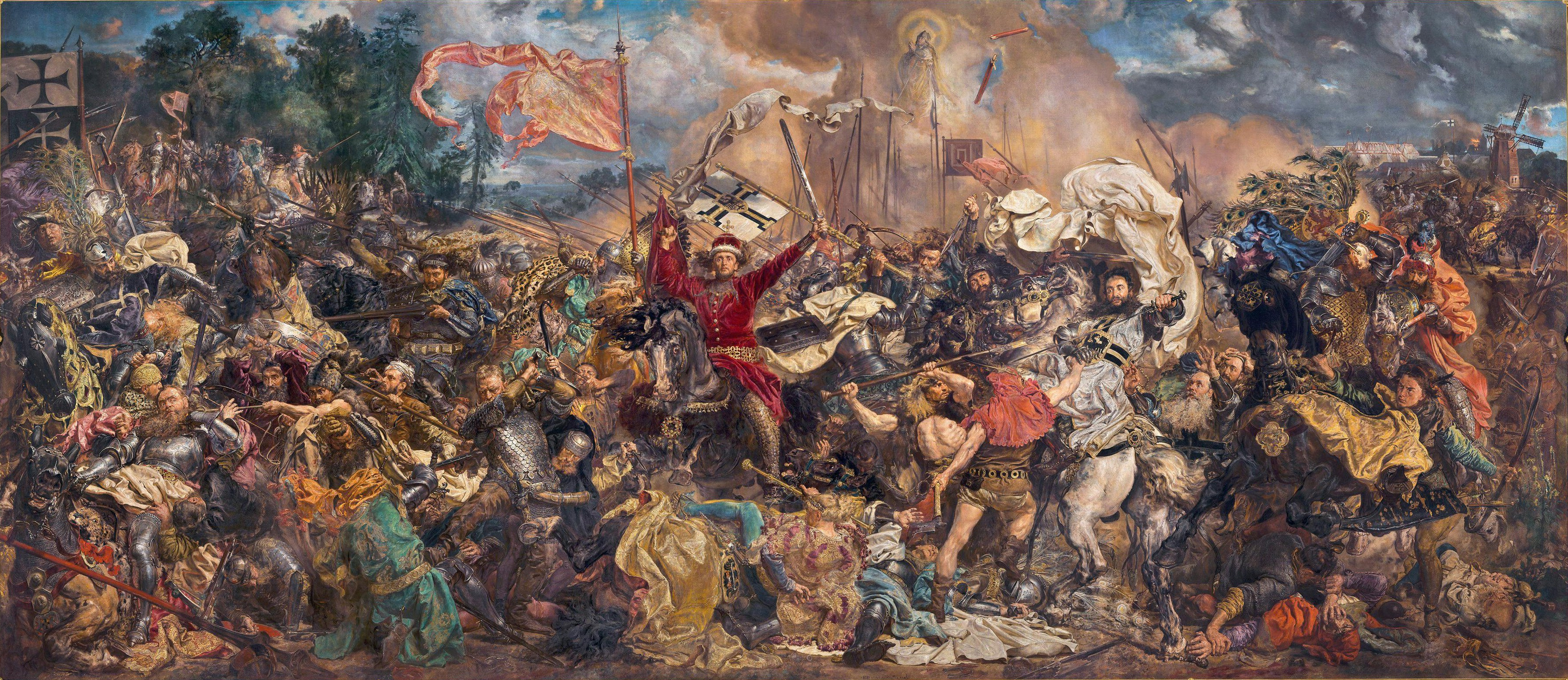 Battle of Grunwald by Jan Matejko (1878)